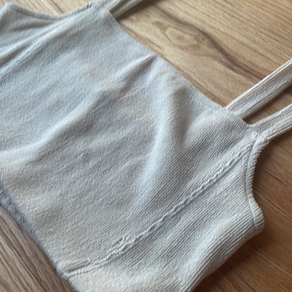 ZARA|| Ribbed Crop Top Size Medium - Picture 3 of 6